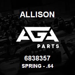 6838357 Allison SPRING - .64 | AGA Parts