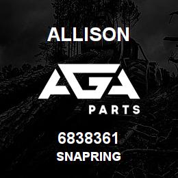 6838361 Allison SNAPRING | AGA Parts