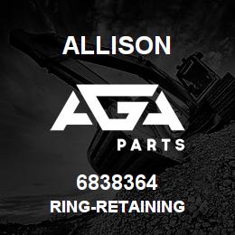 6838364 Allison RING-RETAINING | AGA Parts