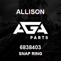 6838403 Allison SNAP RING | AGA Parts