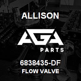 6838435-DF Allison FLOW VALVE | AGA Parts
