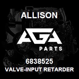6838525 Allison VALVE-INPUT RETARDER 700 | AGA Parts