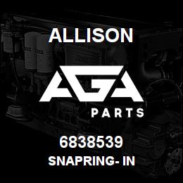 6838539 Allison SNAPRING- IN | AGA Parts