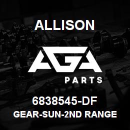 6838545-DF Allison GEAR-SUN-2ND RANGE | AGA Parts