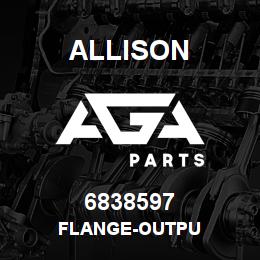 6838597 Allison FLANGE-OUTPU | AGA Parts