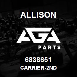 6838651 Allison CARRIER-2ND | AGA Parts