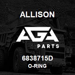 6838715D Allison O-RING | AGA Parts