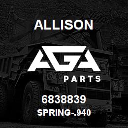 6838839 Allison SPRING-.940 | AGA Parts
