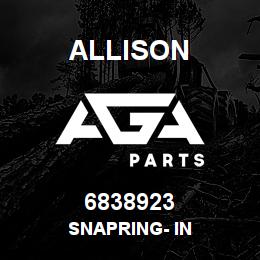 6838923 Allison SNAPRING- IN | AGA Parts