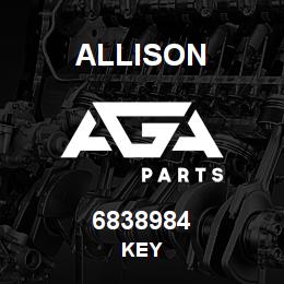 6838984 Allison KEY | AGA Parts