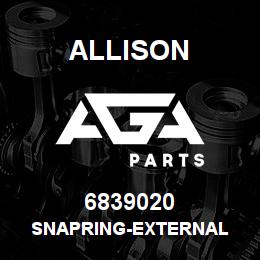 6839020 Allison SNAPRING-EXTERNAL | AGA Parts