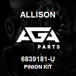 6839181-U Allison PINION KIT | AGA Parts