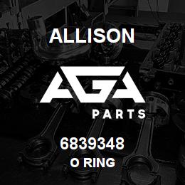 6839348 Allison O RING | AGA Parts
