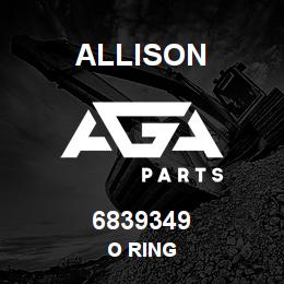 6839349 Allison O RING | AGA Parts