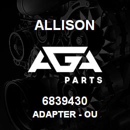 6839430 Allison ADAPTER - OU | AGA Parts