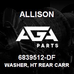 6839512-DF Allison WASHER, HT REAR CARRIER (BRONZE) | AGA Parts