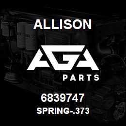6839747 Allison SPRING-.373 | AGA Parts