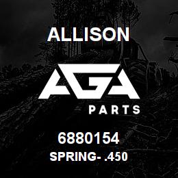 6880154 Allison SPRING- .450 | AGA Parts