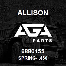 6880155 Allison SPRING- .450 | AGA Parts