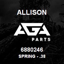 6880246 Allison SPRING - .38 | AGA Parts