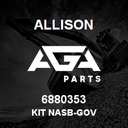 6880353 Allison KIT NASB-GOV | AGA Parts