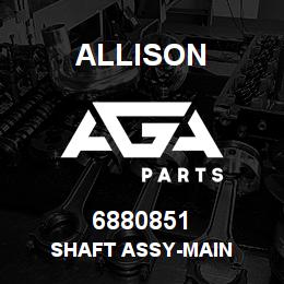 6880851 Allison SHAFT ASSY-MAIN | AGA Parts
