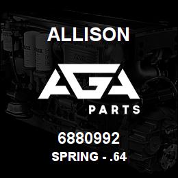 6880992 Allison SPRING - .64 | AGA Parts