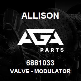 6881033 Allison VALVE - MODULATOR | AGA Parts