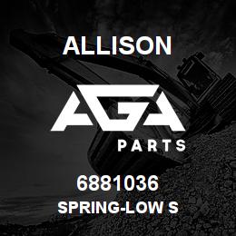 6881036 Allison SPRING-LOW S | AGA Parts