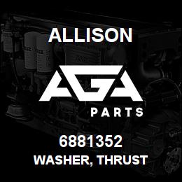 6881352 Allison WASHER, THRUST | AGA Parts