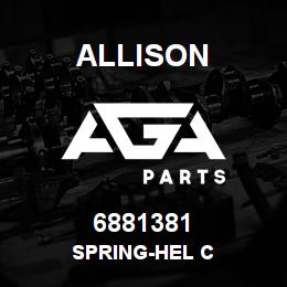 6881381 Allison SPRING-HEL C | AGA Parts