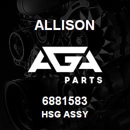 6881583 Allison HSG ASSY | AGA Parts