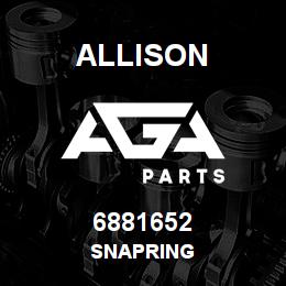 6881652 Allison SNAPRING | AGA Parts