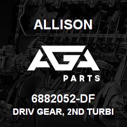 6882052-DF Allison DRIV GEAR, 2ND TURBINE | AGA Parts
