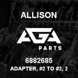 6882685 Allison Adapter, #2 to #2, 22.76 mm, T | AGA Parts