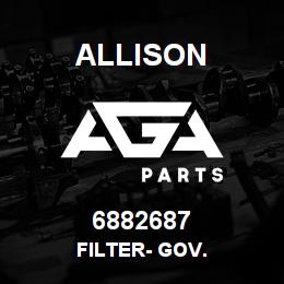 6882687 Allison FILTER- GOV. | AGA Parts