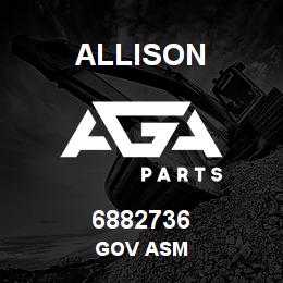 6882736 Allison GOV ASM | AGA Parts
