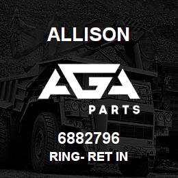 6882796 Allison RING- RET IN | AGA Parts