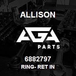 6882797 Allison RING- RET IN | AGA Parts