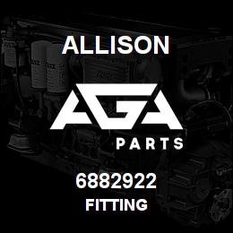 6882922 Allison FITTING | AGA Parts