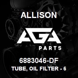 6883046-DF Allison TUBE, OIL FILTER - 6.59 LONG" LONG - MT-643/653 DEEP PAN | AGA Parts