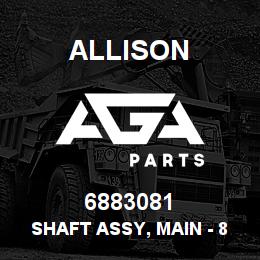 6883081 Allison SHAFT ASSY, MAIN - 8K | AGA Parts