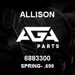 6883300 Allison SPRING- .690 | AGA Parts
