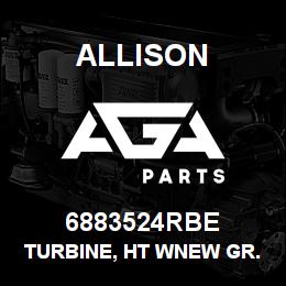 6883524RBE Allison TURBINE, HT WNEW GR. RBLT | AGA Parts