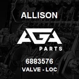 6883576 Allison VALVE - LOC | AGA Parts