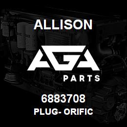 6883708 Allison PLUG- ORIFIC | AGA Parts