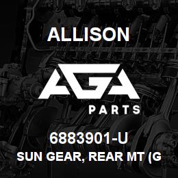 6883901-U Allison SUN GEAR, REAR MT (GOOD USED) | AGA Parts