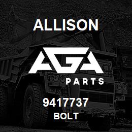 9417737 Allison BOLT | AGA Parts