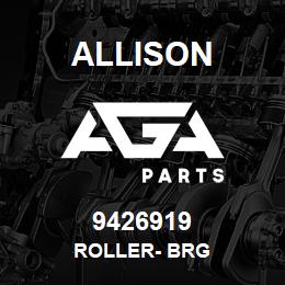 9426919 Allison ROLLER- BRG | AGA Parts