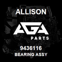 9436116 Allison BEARING ASSY | AGA Parts